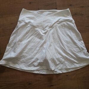 Elegant White Women's Skirt